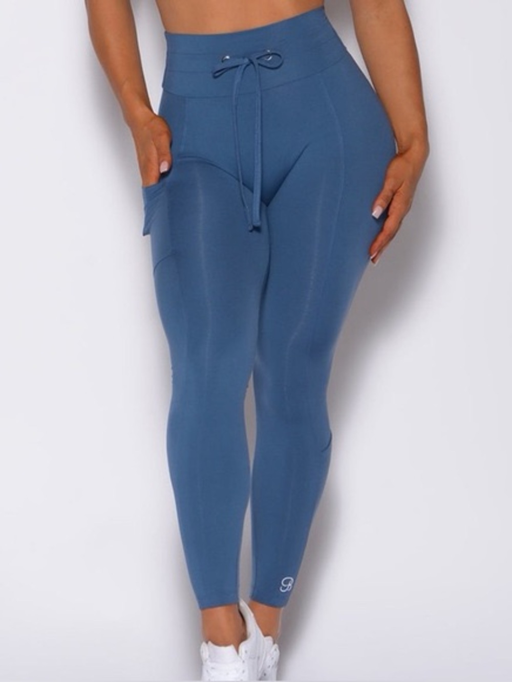 Bombshell Sportswear Empower Blue Leggings